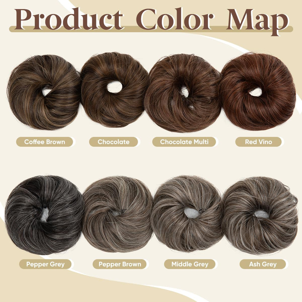CJL HAIR cat ears styling option demonstrates versatility in a high bun.