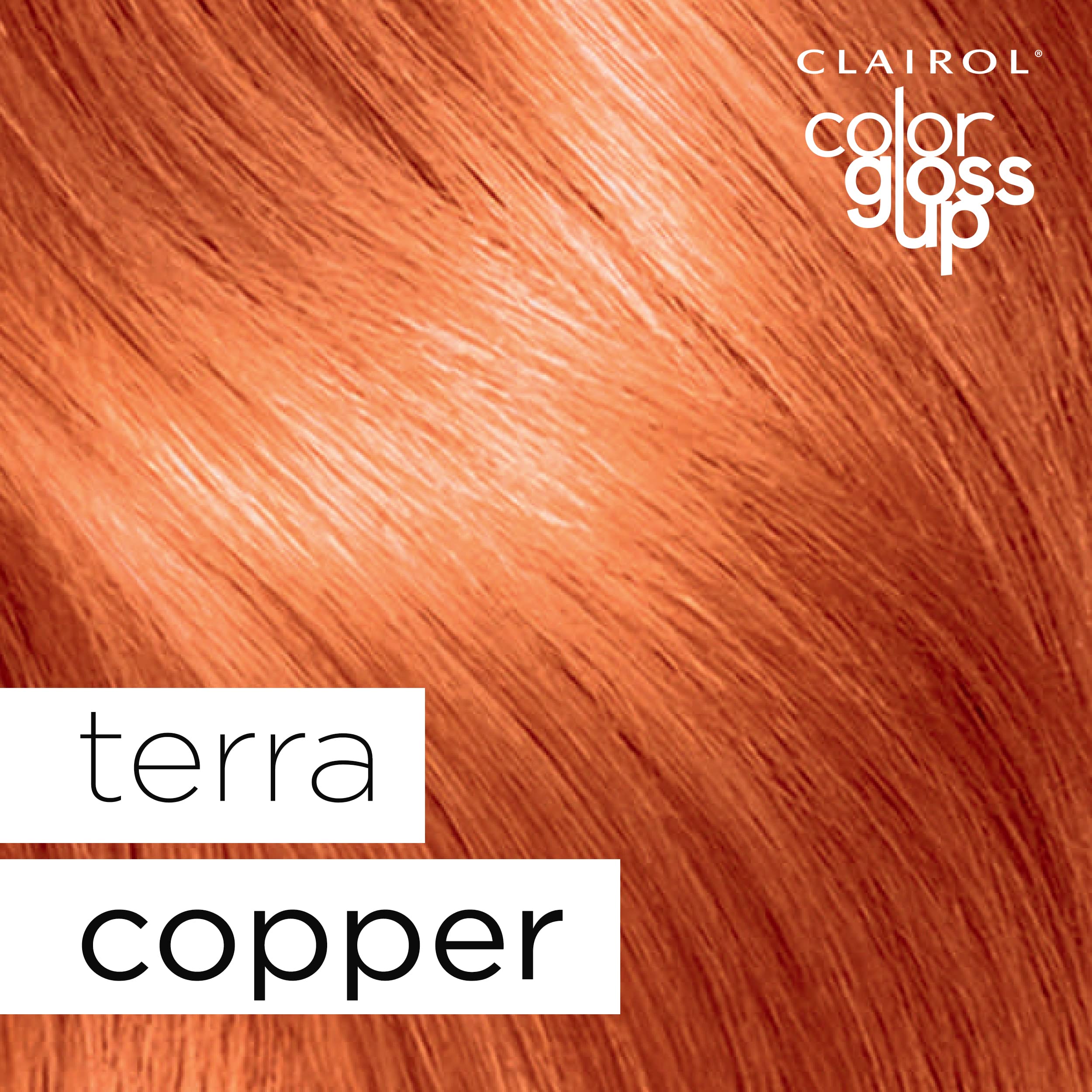 Clairol Color Gloss Up Terra Copper ingredients listing shea butter and argan oil.