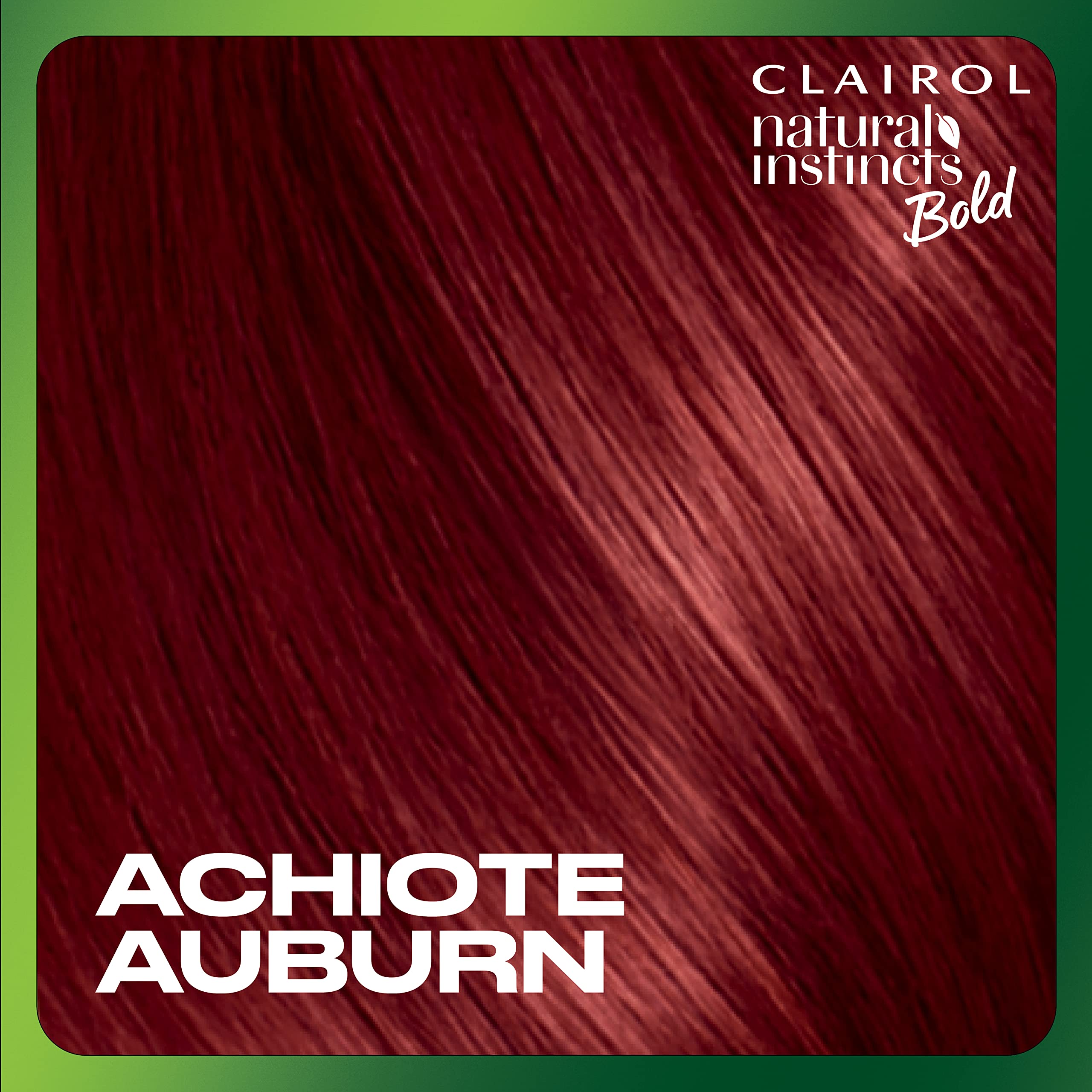 Empaque del kit de Clairol Natural Instincts Bold para teñido cómodo.