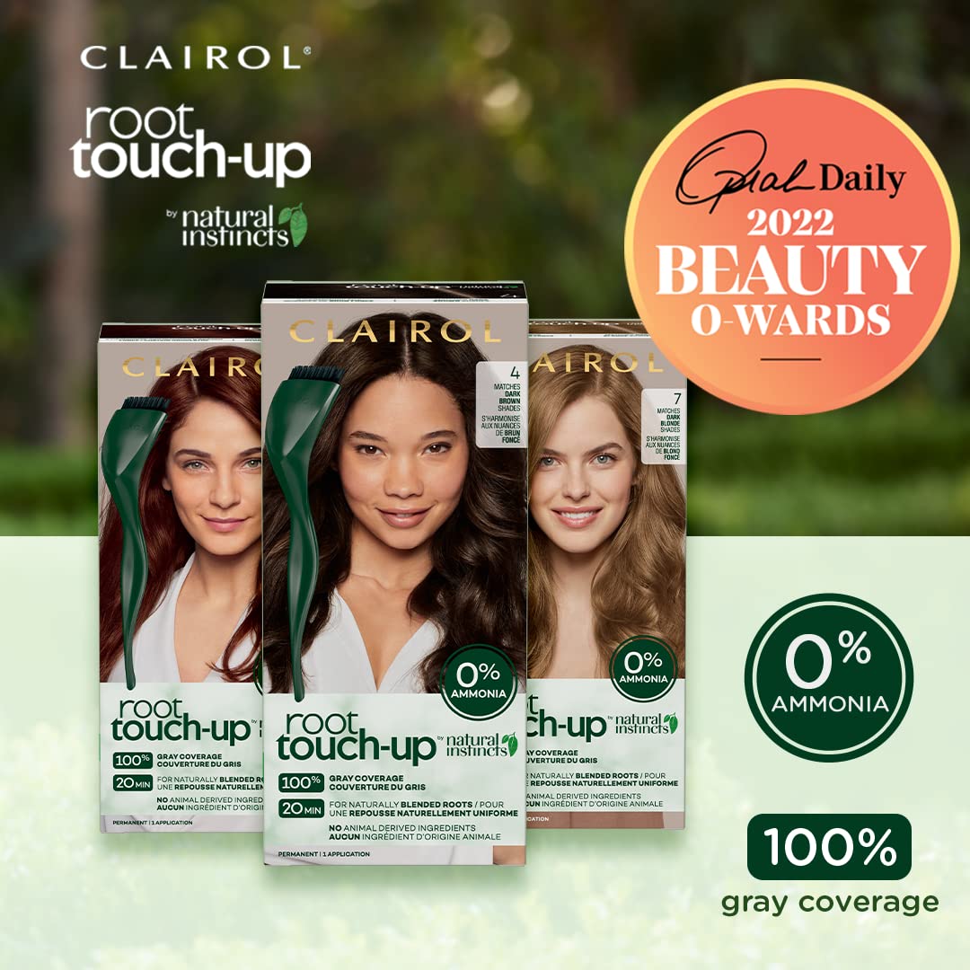 Clairol Natural Instincts gloves ready for a clean, safe application.