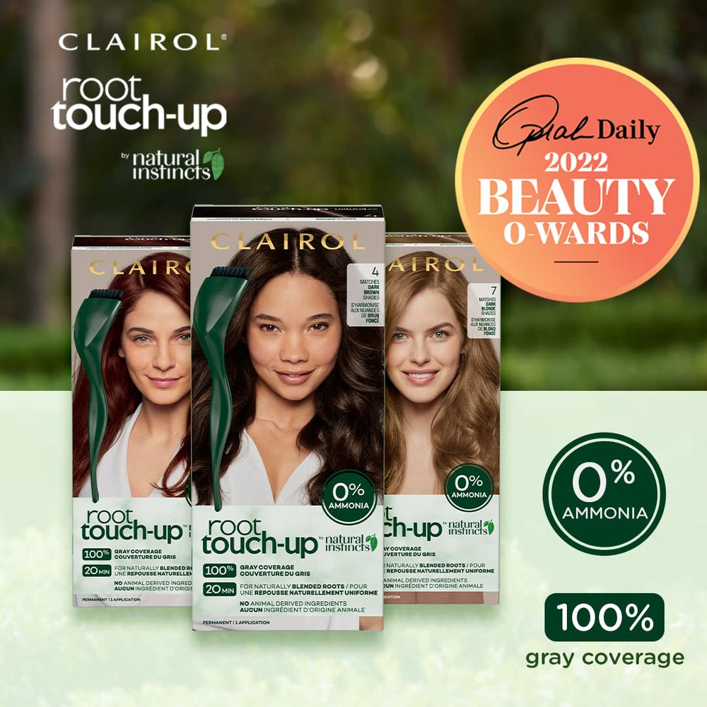 Clairol Natural Instincts gloves ready for a clean, safe application.