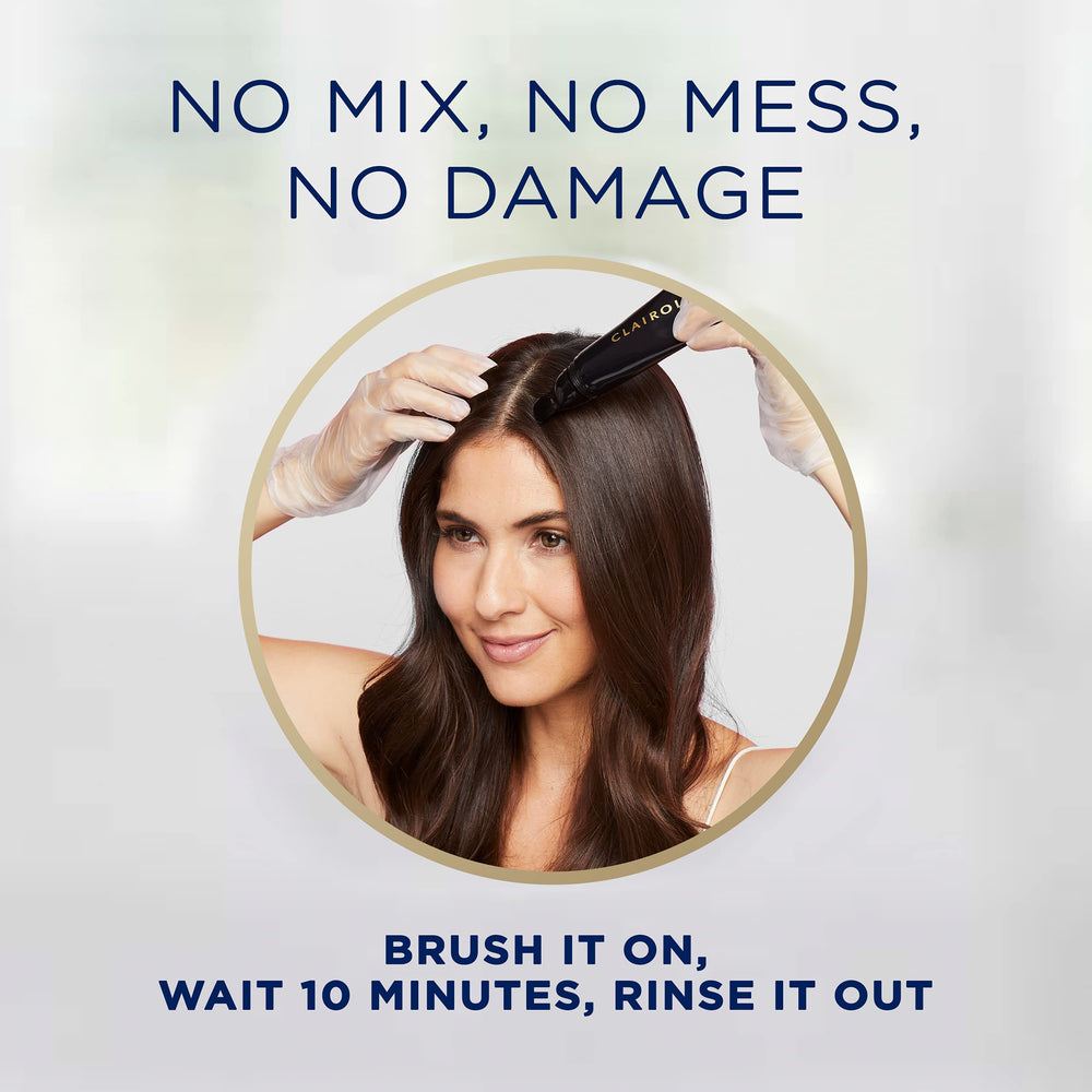 Clairol Root Touch-Up is ammonia-free and peroxide-free for gentle color.