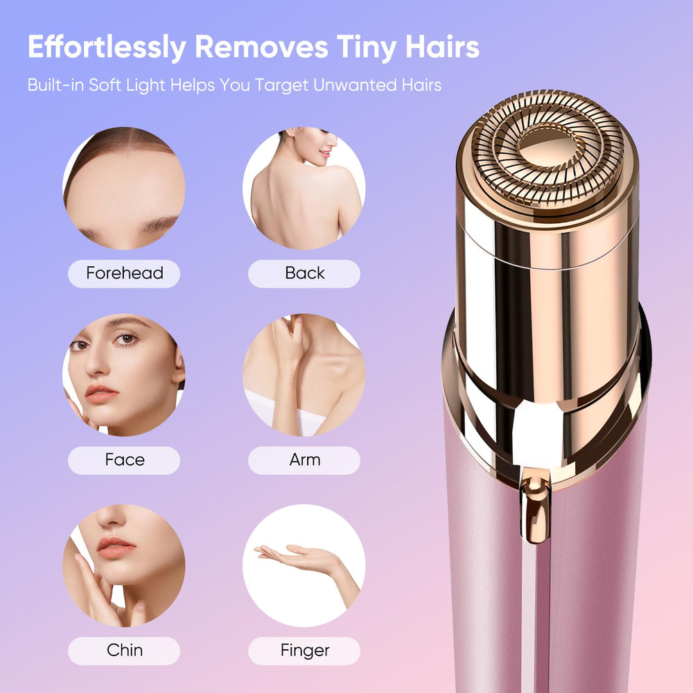 Claities USB-rechargeable remover for on-the-go touch-ups and quick grooming.