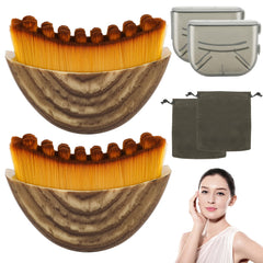 Clapery lymphatic contour brush setup for versatile daily use and on-the-go routines.