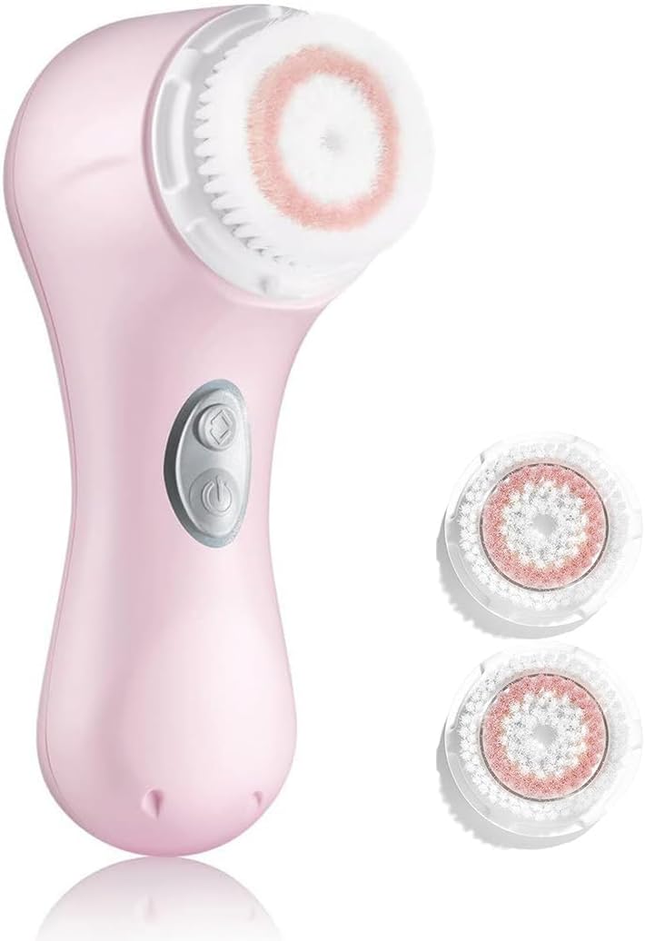 Clarisonic cleansing system pink front view for gentle daily cleansing