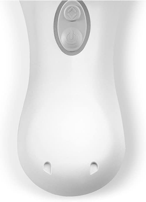 Clarisonic ultrasonic vibration action for deeper cleansing without rotating brushes