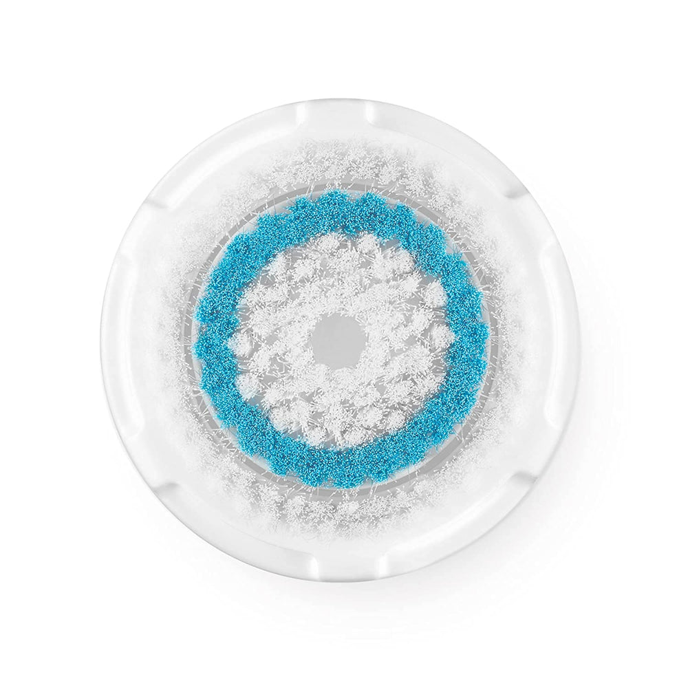 Clarisonic Deep Pore Brush Head closeup for gentle skin cleansing.