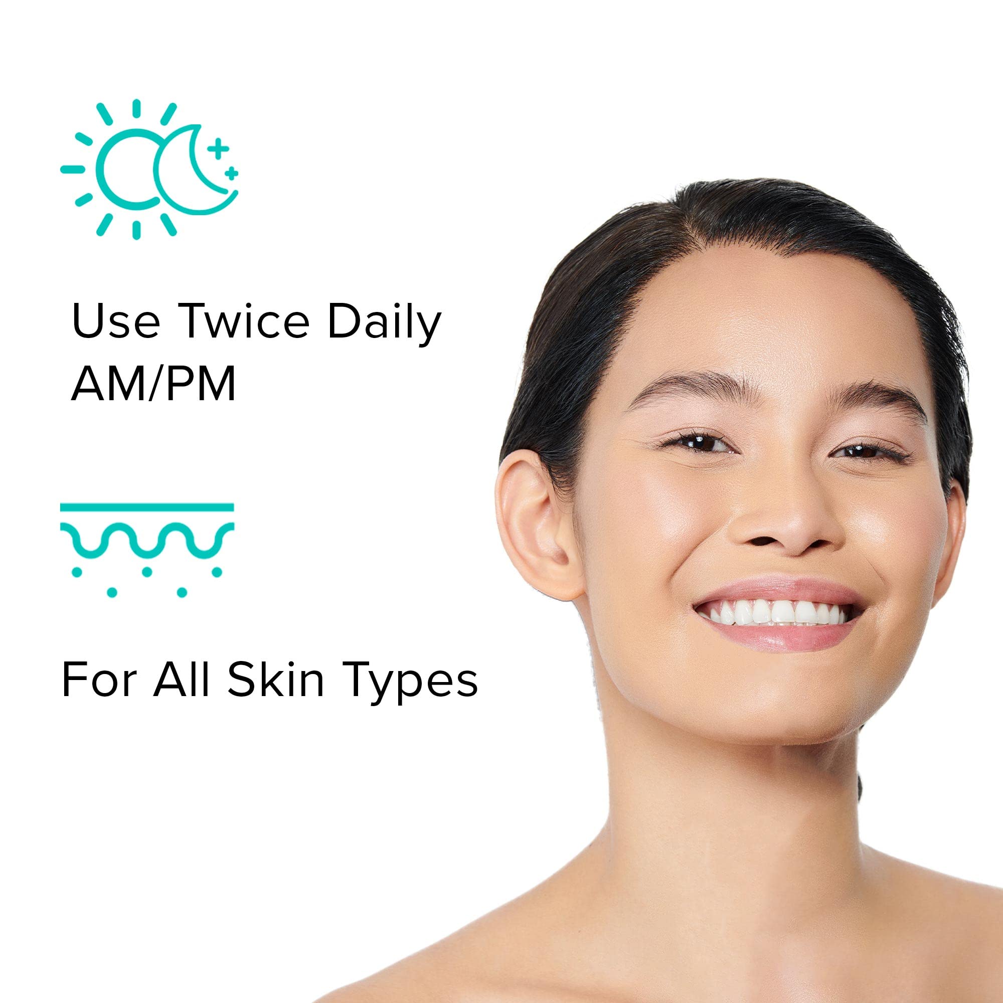 ClarityRx Cleanse Daily Face Wash featuring seaweed extract boosts hydration and comfort.