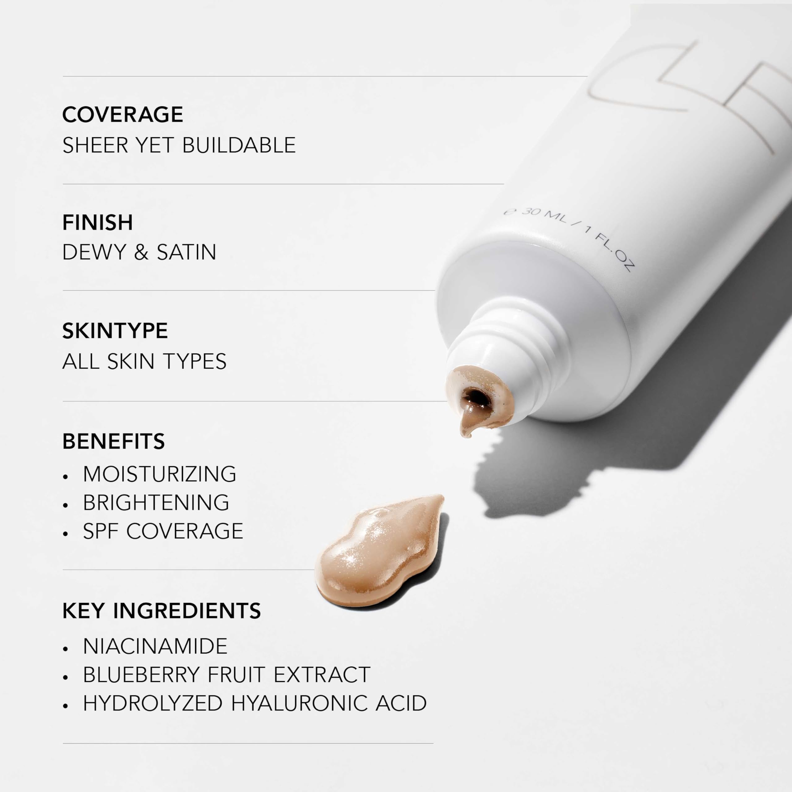 Acabado mate con CLE CCC Cream para look pulido y duradero.