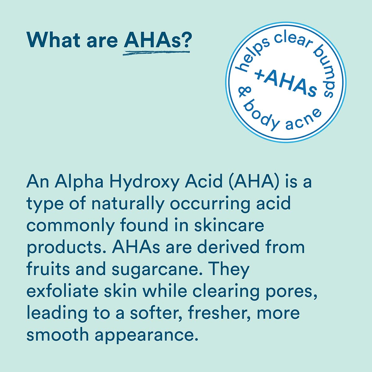 Clean Age Waves ingredients fruit-acid closeup shows AHA from fruits and sugarcane.