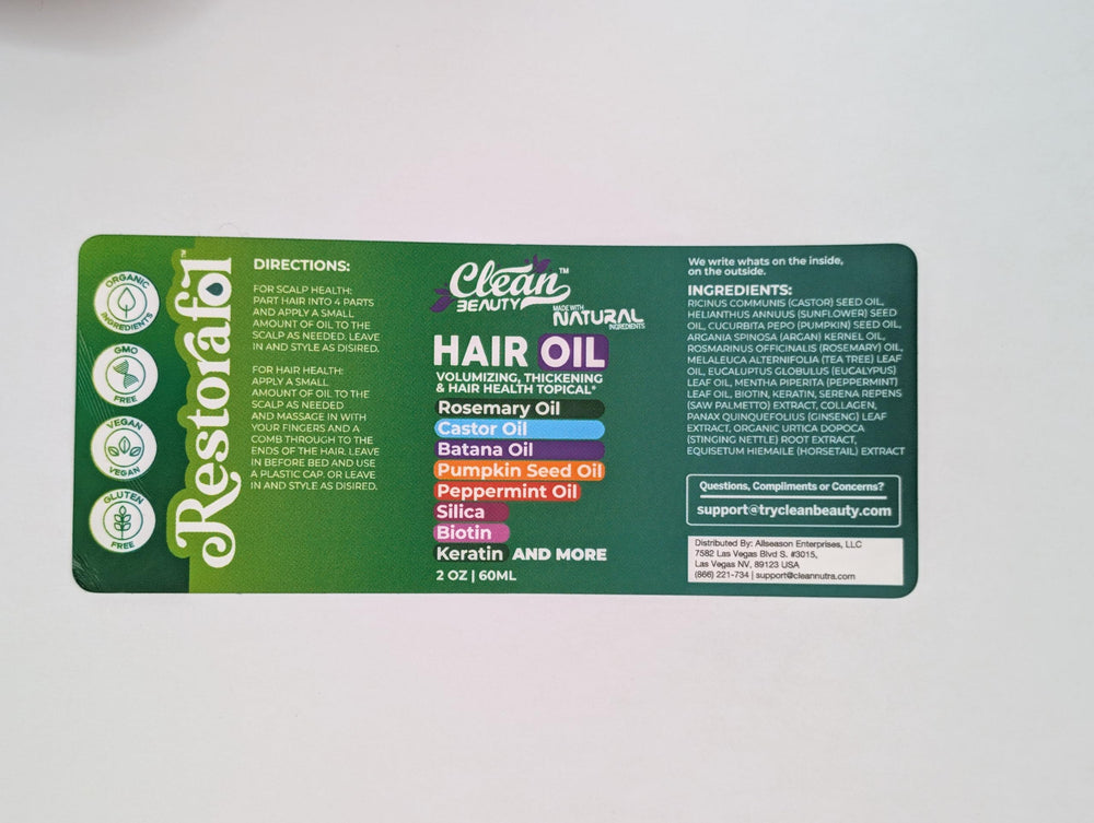 Clean Beauty Horsetail Tea Tree Oil blend addresses lightweight nourishment.