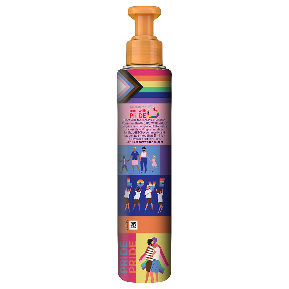 Clean & Clear Morning Burst label detail highlights vitamin C and ginseng benefits