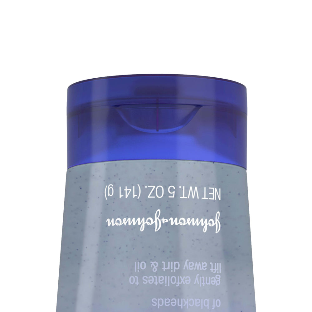 Clean & Clear scrub texture close-up with micro-beads for surface cleansing
