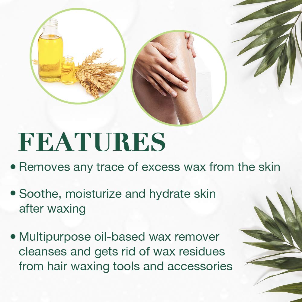 Clean + Easy After Wax Remover used to clean waxing tools and rollers