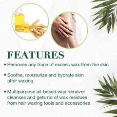 Clean + Easy After Wax Remover used to clean waxing tools and rollers