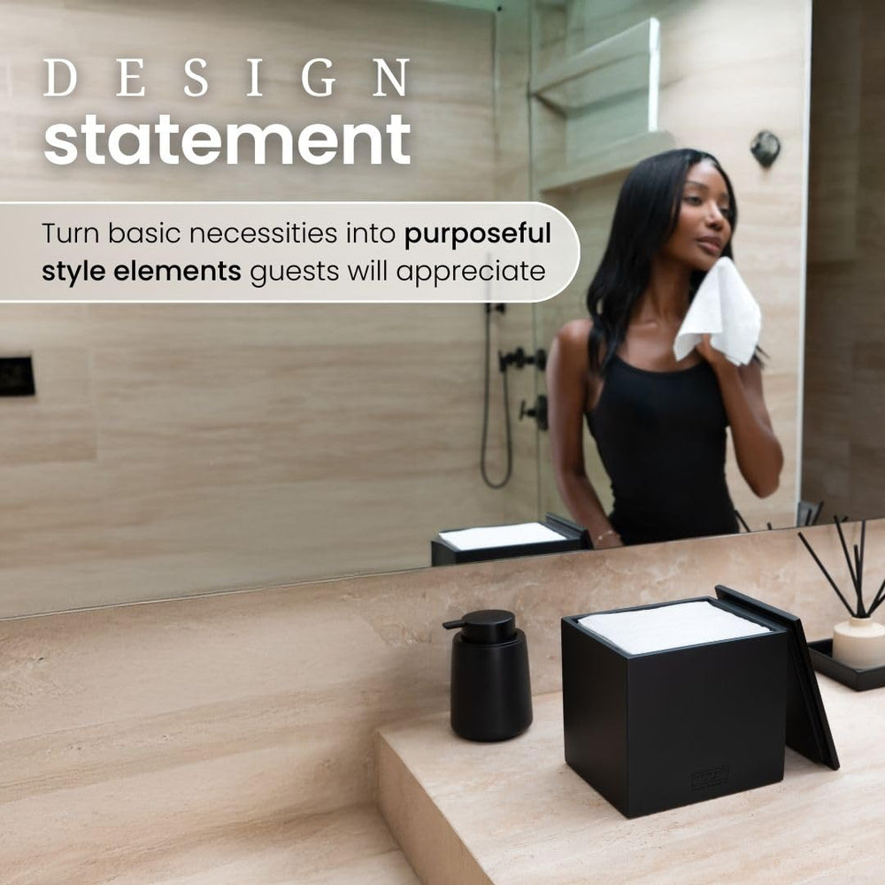 CLEAN SKIN CLUB cement box compact dimensions fit on vanity