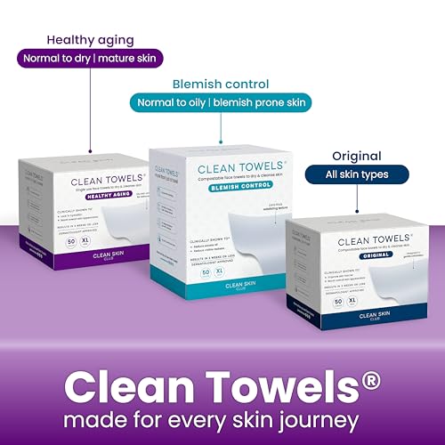 Clean Skin Club Healthy Aging Clean Towels XL travel-friendly packaging in a purse or gym bag.