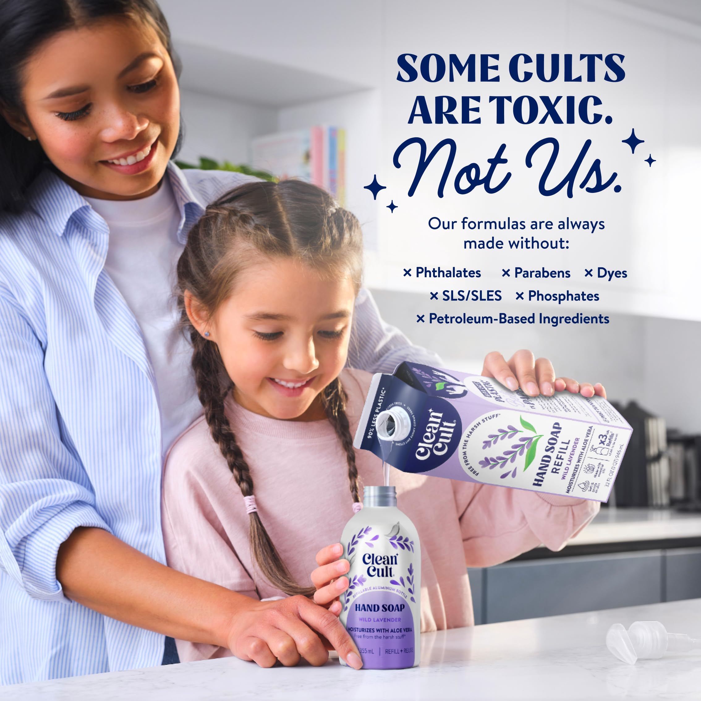 Cleancult aloe vera ingredient visual emphasizes skin-friendly hydration from natural extracts.