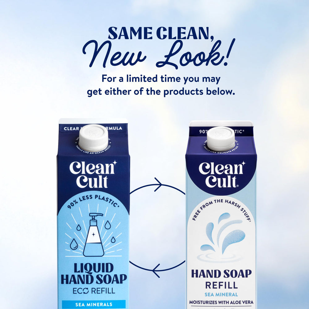 Rich lather close-up from Cleancult Sea Minerals hand soap showing creamy foam.