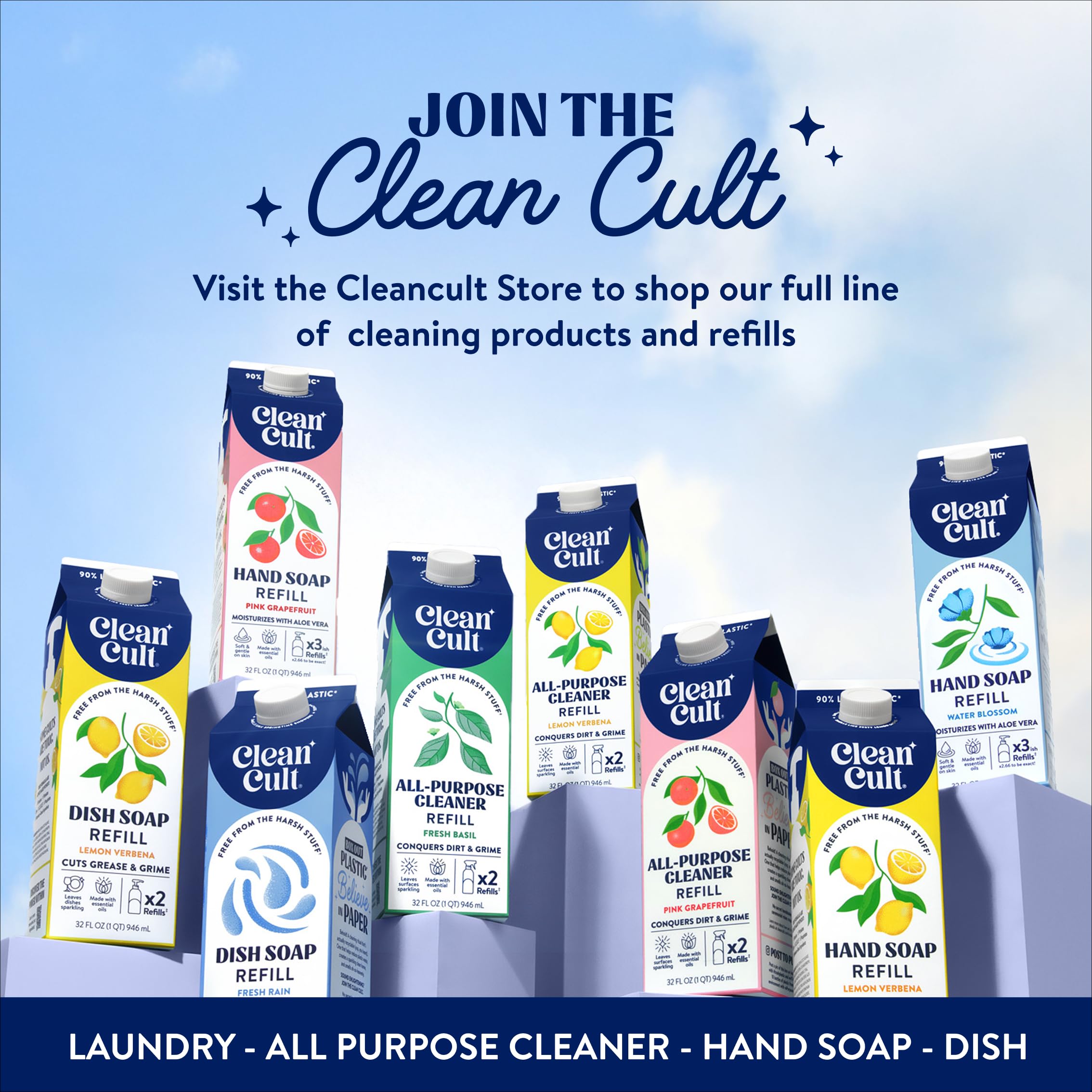 Hands after washing with Cleancult Sea Minerals appear moisturized and clean.