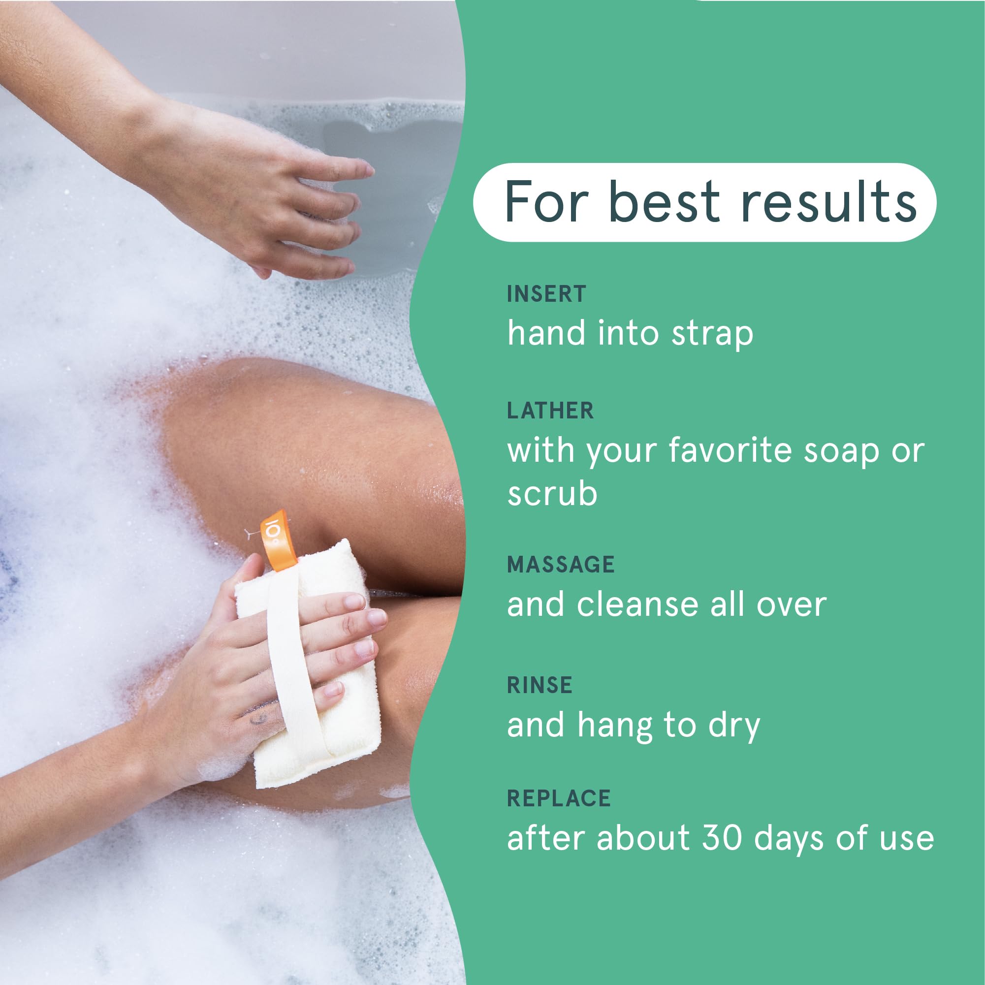 Cleanlogic daily skincare routine image highlighting exfoliation for brighter complexion.