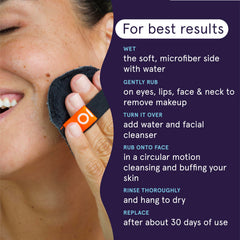 CleanLogic makeup remover pads for quick cleansing and refreshing skin