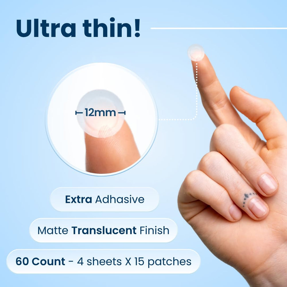 CLEAN SKIN CLUB DermaDot patch absorbs impurities while shielding skin.