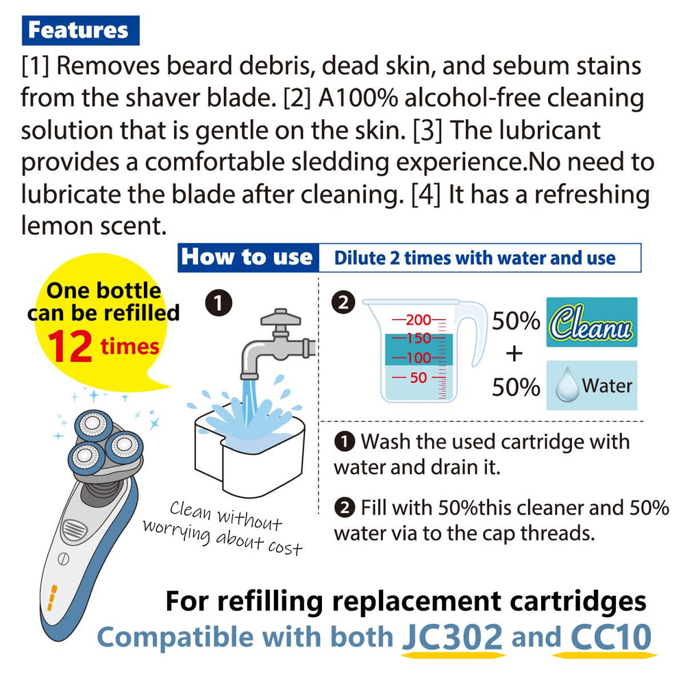 Cleanu cartridge-pod compatibility highlights broad system compatibility for cleaning routines.