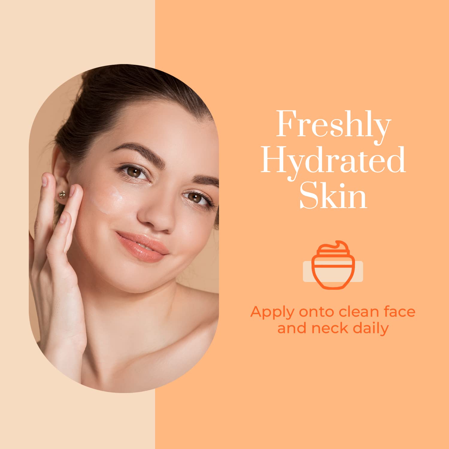 Clear Beauty Dermatologist Tested label on vegan formulation