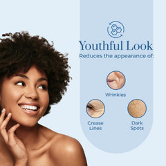 Ingredient label for Clear Beauty Hyaluronic Retinol emphasizing clean, Korean vegan formula