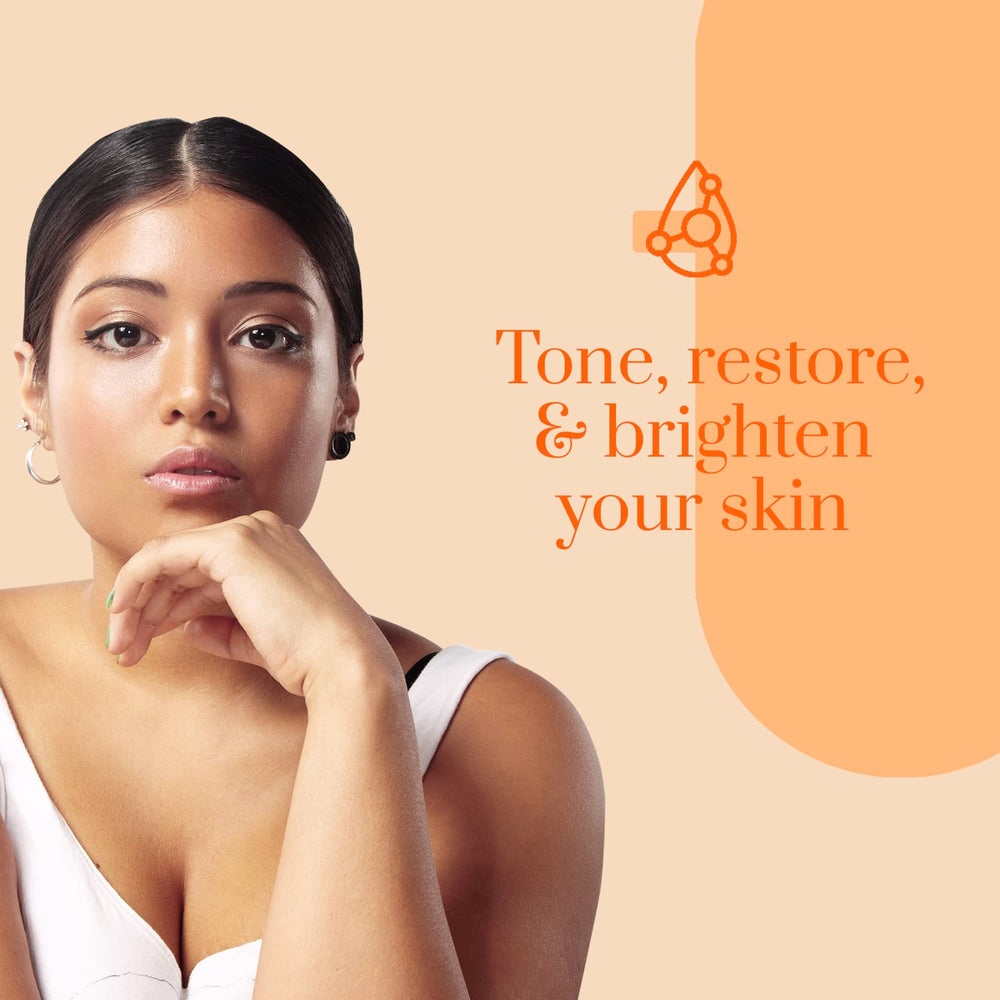 Clear Beauty Vitamin C + Collagen Face Moisturizer texture swatch shows creamy, fast-absorbing formula