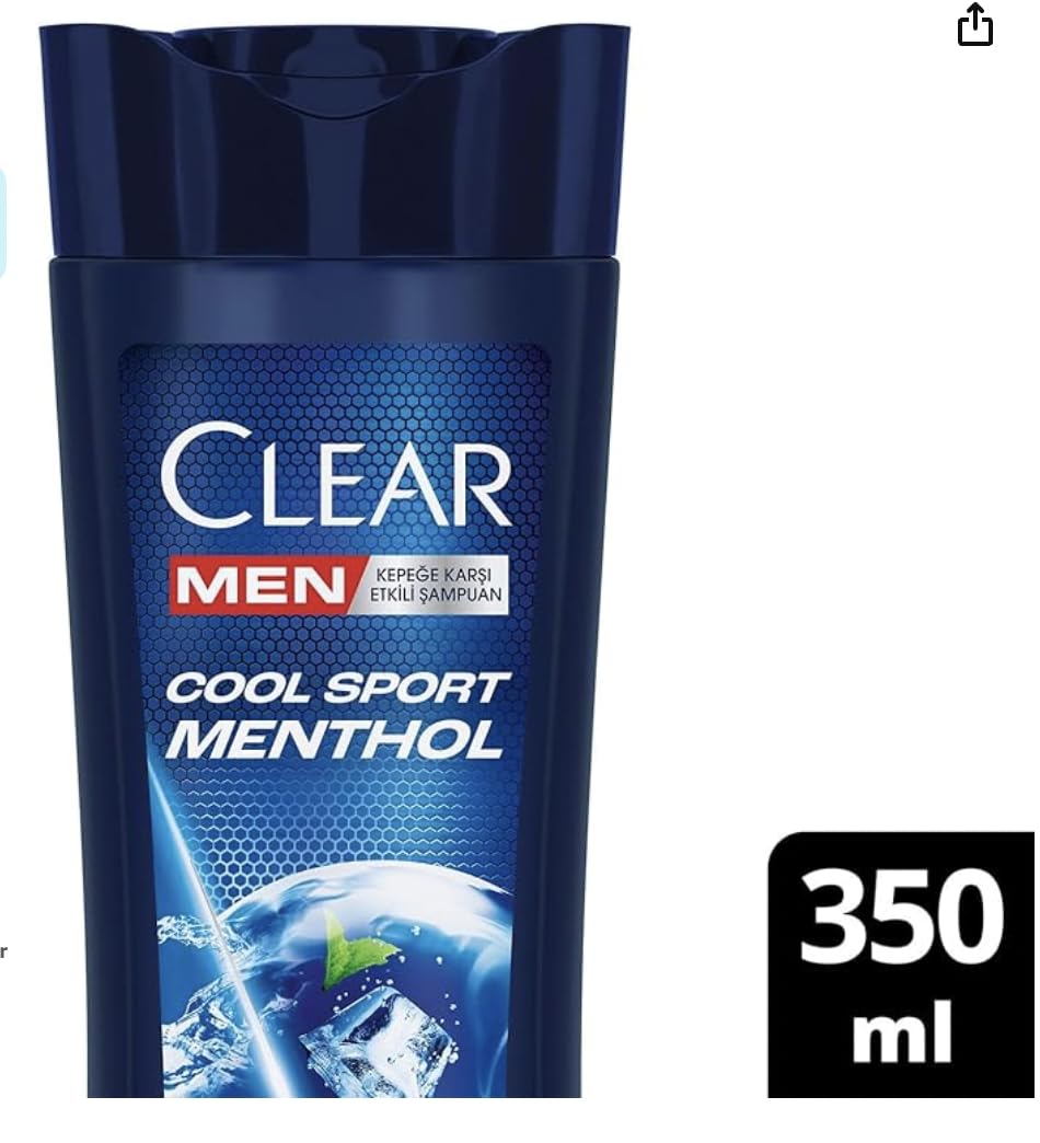 Generic Clear Men Cool Sport Menthol foam lathering for deep cleansing