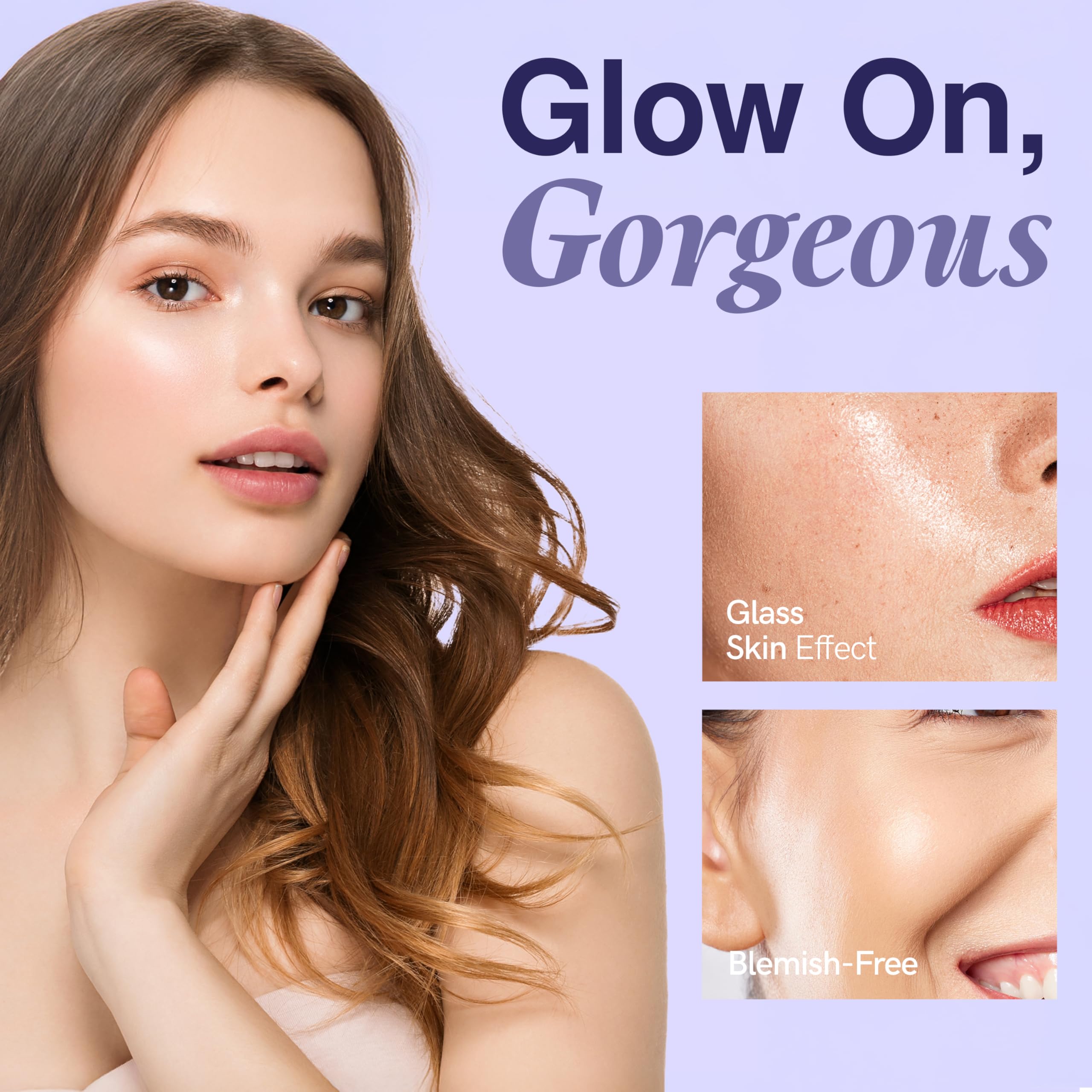 Clear Visage Collagen & Vitamin E Serum on bathroom shelf suggests daily routine and hydration.