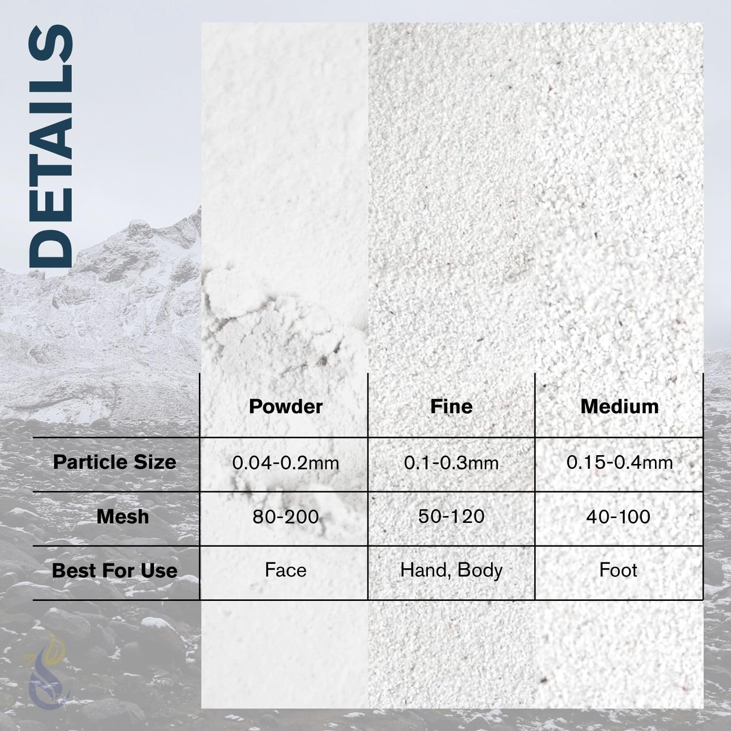 ClearLee pumice powder mixed into soap base for natural exfoliating bars