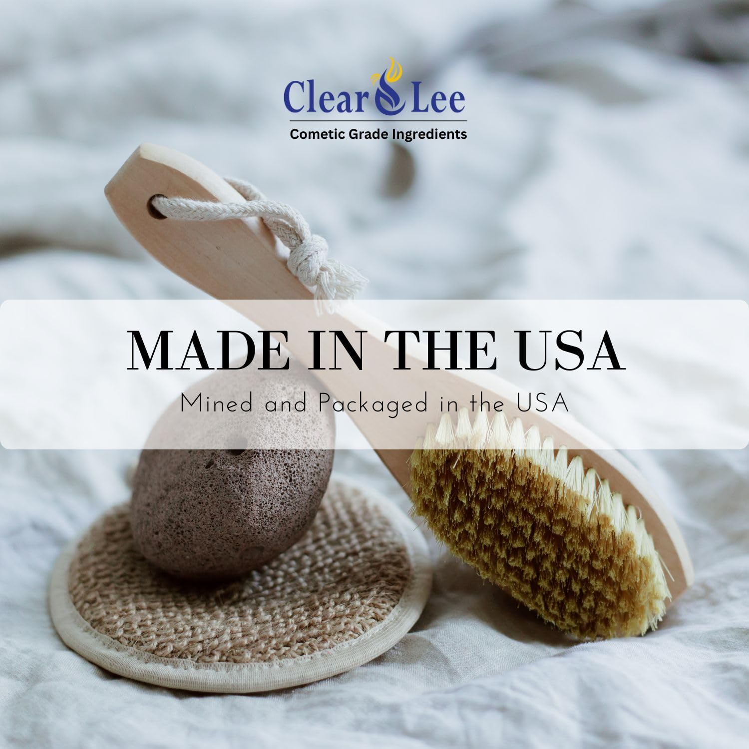 ClearLee natural pumice exfoliant provides eco-friendly exfoliation for formulations