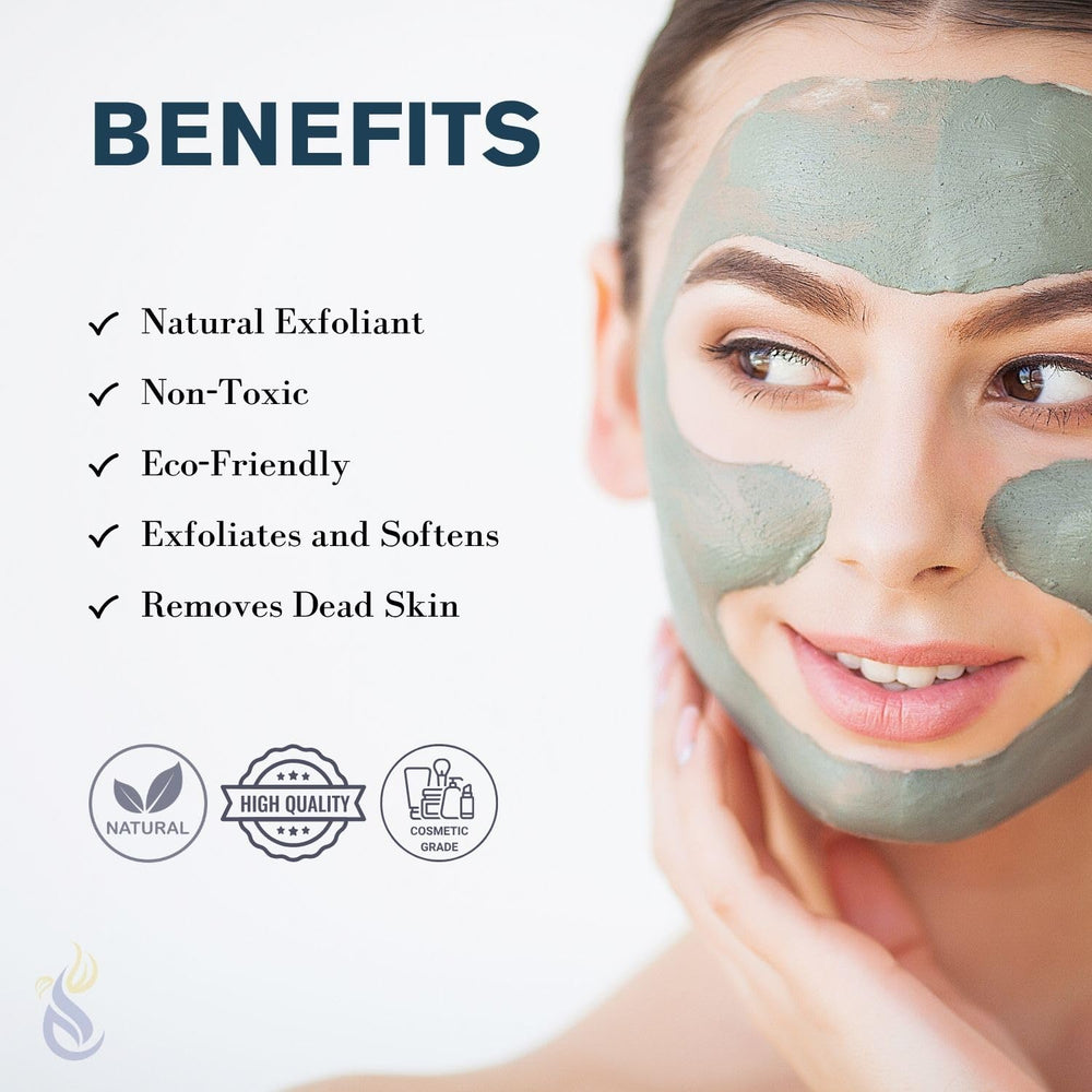 ClearLee pumice texture closeup highlights natural grit for gentle exfoliation