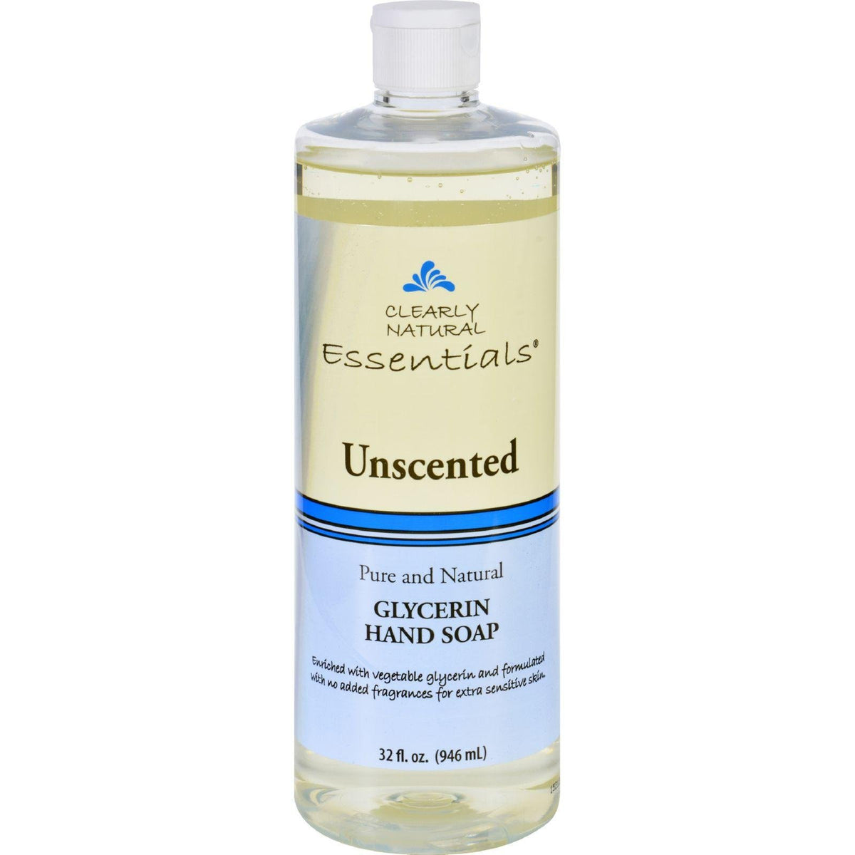 Clearly Natural liquid glycerine hand soap refill bottles for moisturized hands after every wash.