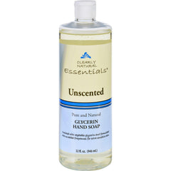 Clearly Natural liquid glycerine hand soap refill bottles for moisturized hands after every wash.