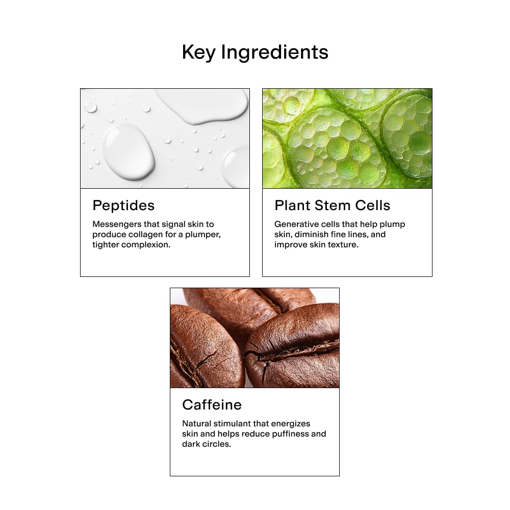CLEARSTEM BrightEyes stem cells and peptides boost for eye area vitality