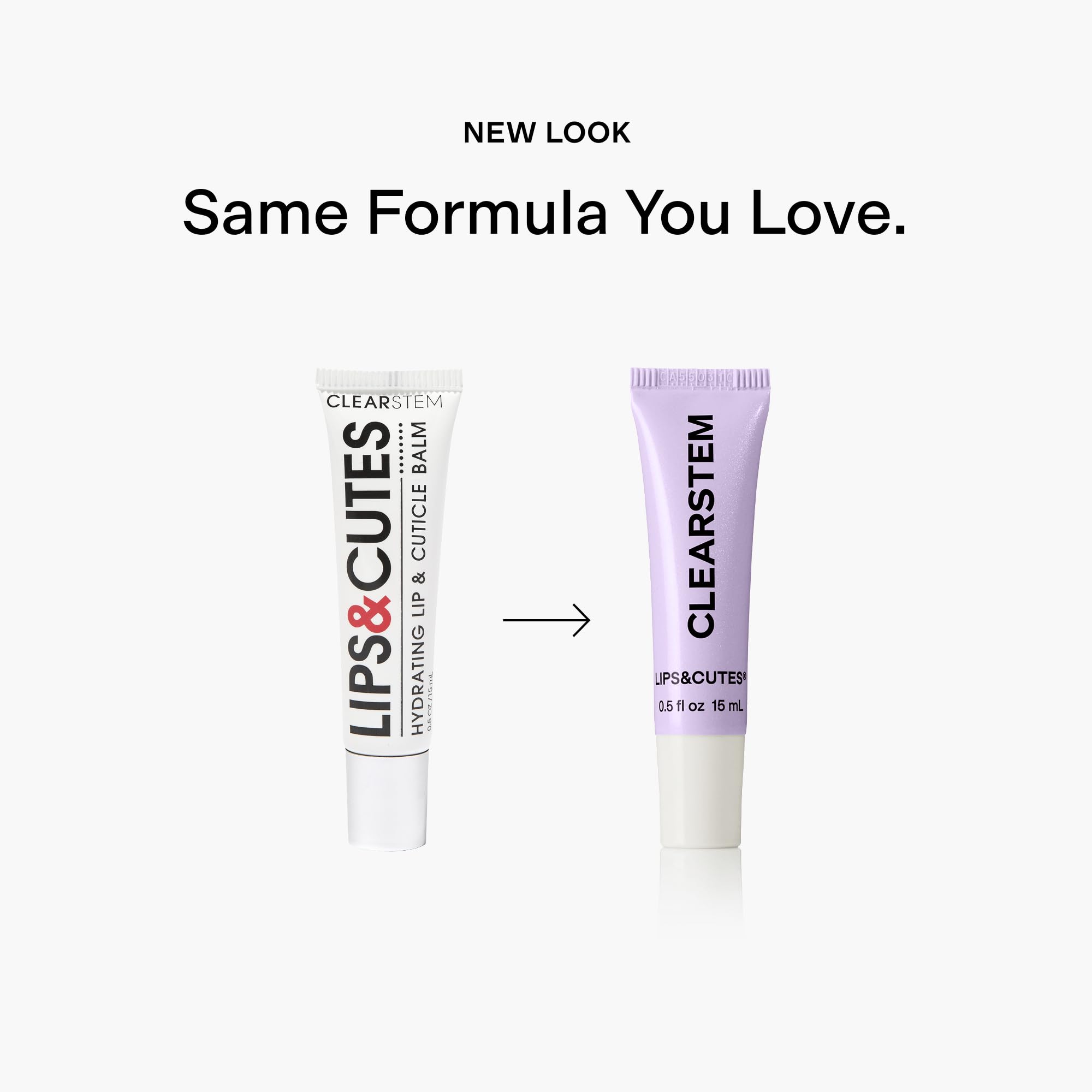 CLEARSTEM LIPS&CUTES cuticle balm on cuticles reviving dry nails