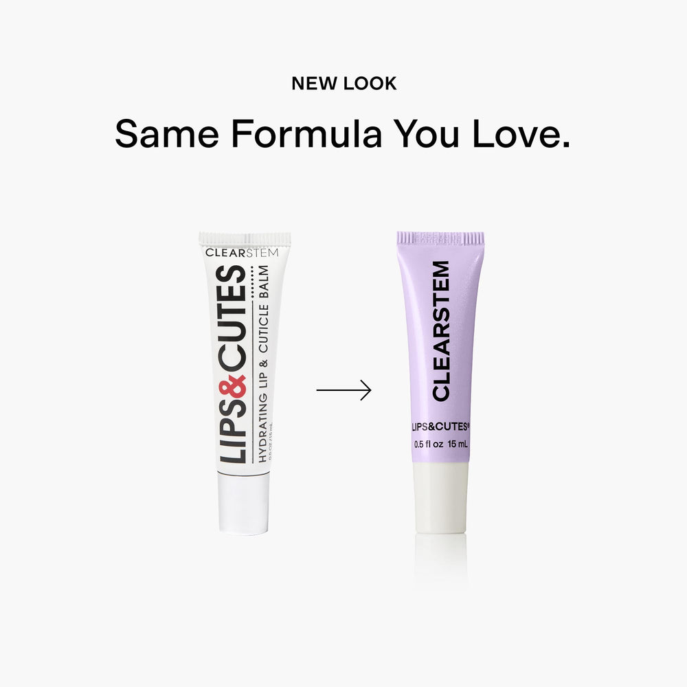 CLEARSTEM LIPS&CUTES cuticle balm on cuticles reviving dry nails