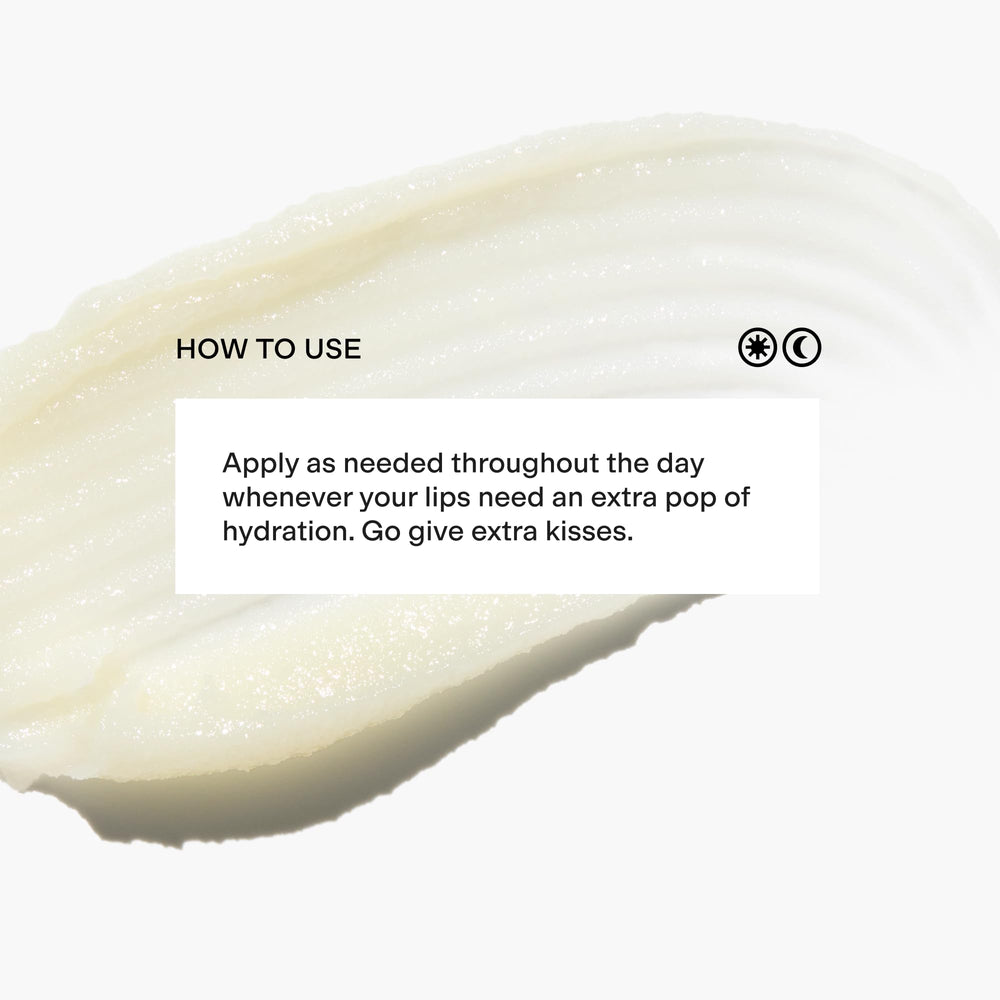 CLEARSTEM LIPS&CUTES hydration swatch demonstrating moisture for lips and cuticles