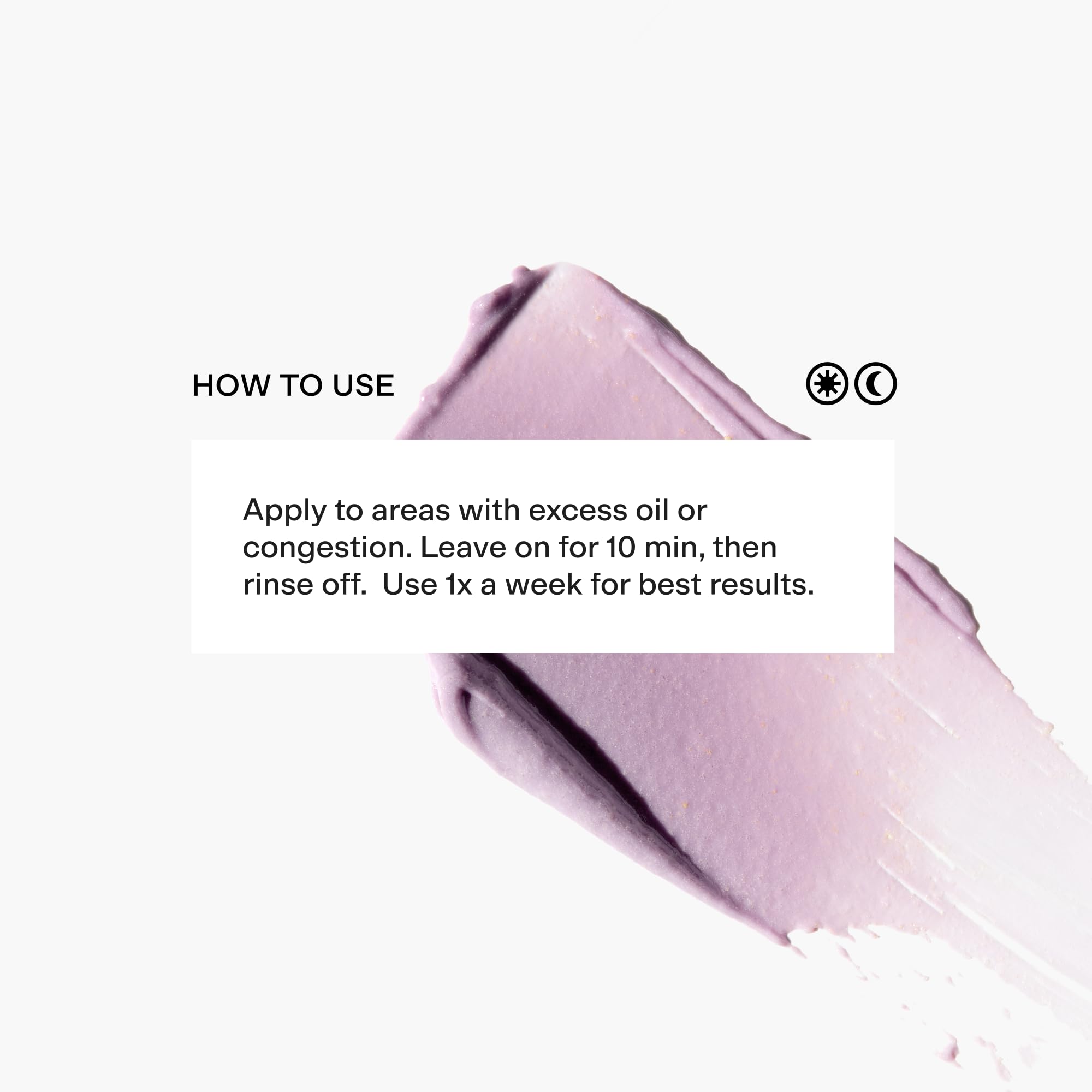 CLEARSTEM sulfur-spotmask weekly-routine image illustrating acne-care routine.