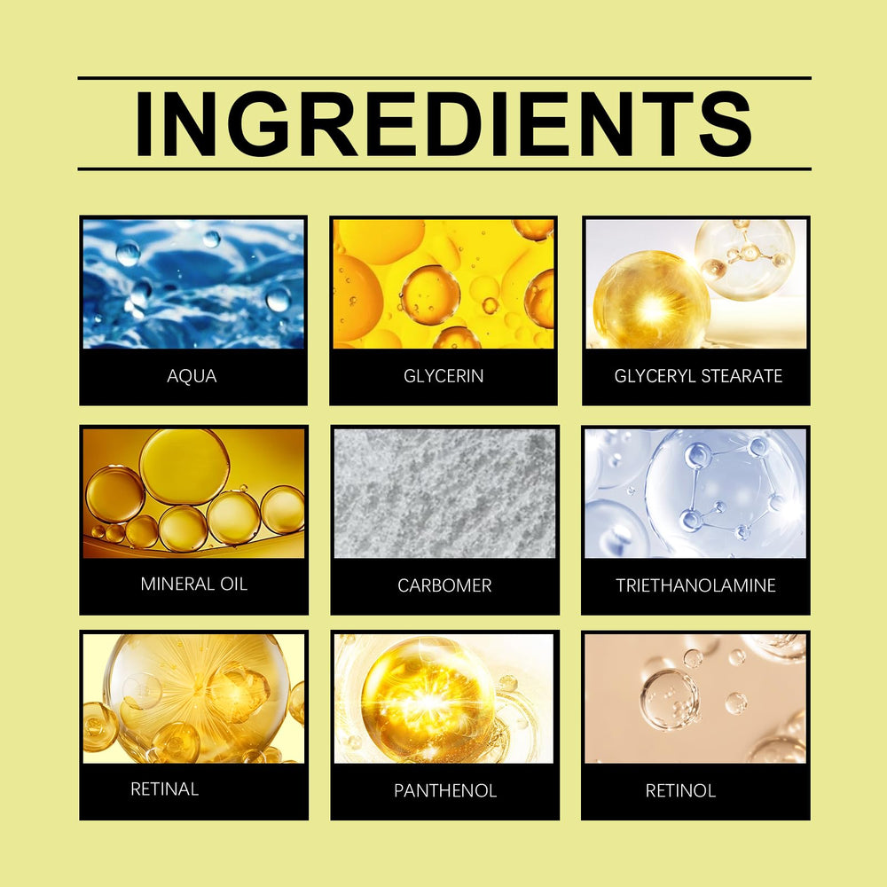 CleJoy Retinal Shot Tightening Booster jar closeup highlights natural ingredients