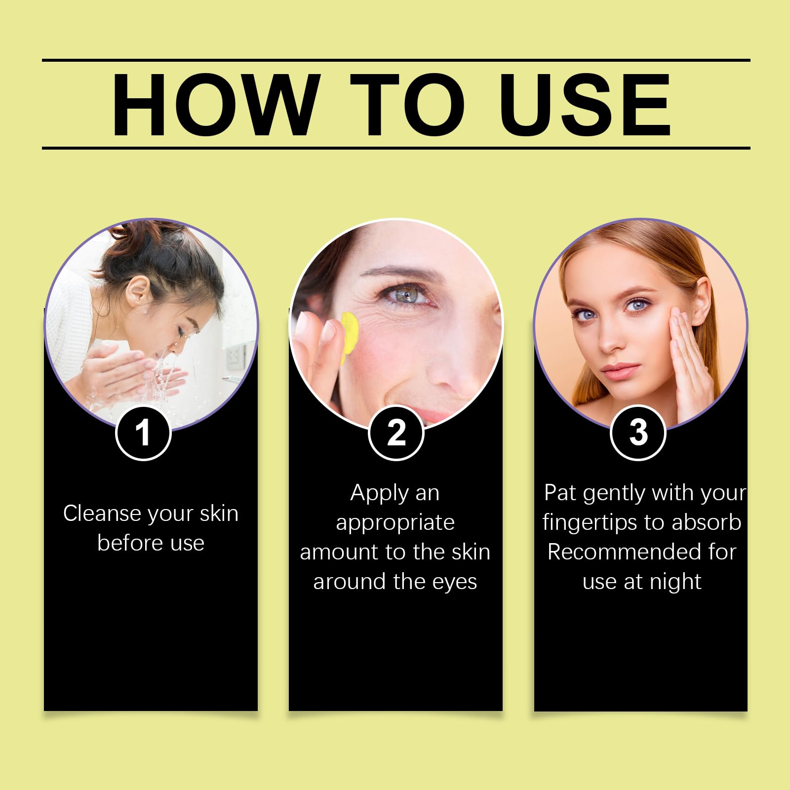 CleJoy Retinal Shot Tightening Booster night routine shot demonstrates hydration potential