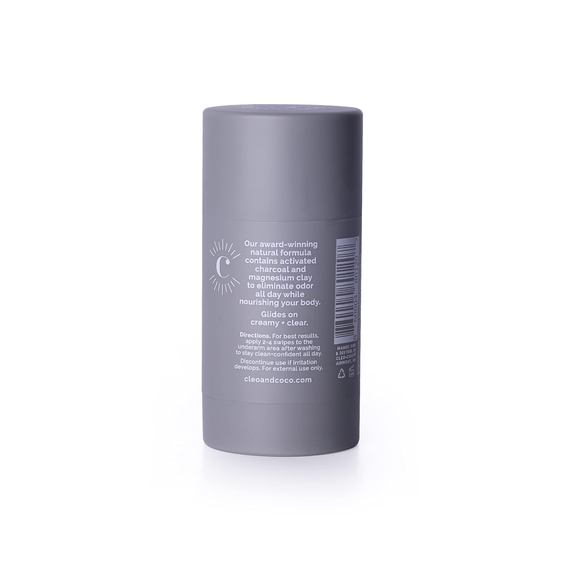 Cleo+Coco unisex product display showing suitability for both women and men.