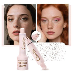 CLERVUN Freckle Stamp: pecas impermeables que resisten sudor.