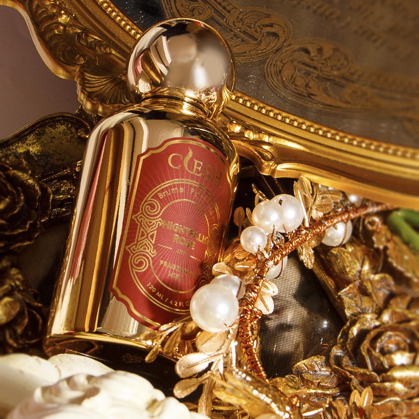 CLESH Nightfall Rose gold exterior shines for a premium daily accessory.