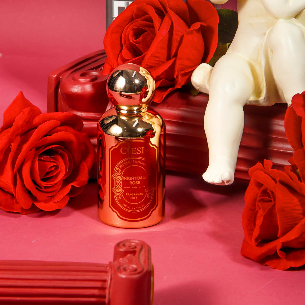 CLESH Nightfall Rose packaging suggests gift-worthy presentation on display.