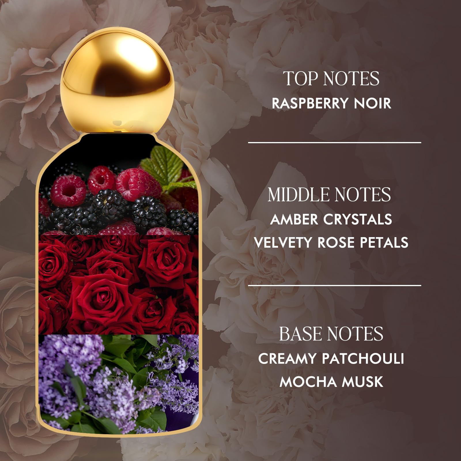 CLESH Nightfall Rose spray mist delivers subtle, lasting fragrance with each spritz.